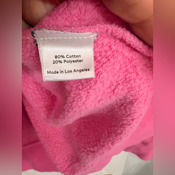 Stoney Clover Lane x Disney Mickey & Minnie Oversized Pink Sweatsuit Set L/XL - Picture 12 of 13